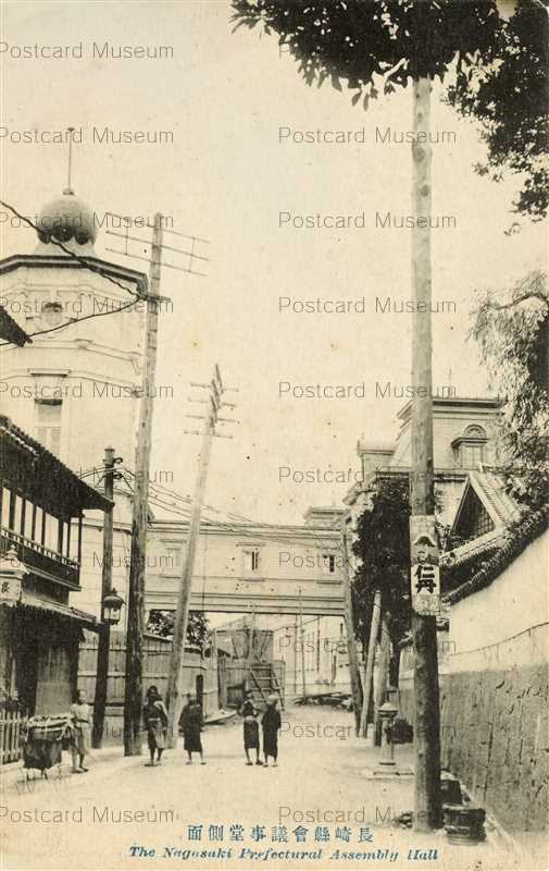 nab140-Nagasaki Prefectoral Assembly Hall　長崎県会議事堂側面